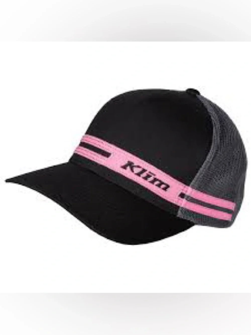 Klim Black & Pink Vista Mesh Hat With Adjustable Strap